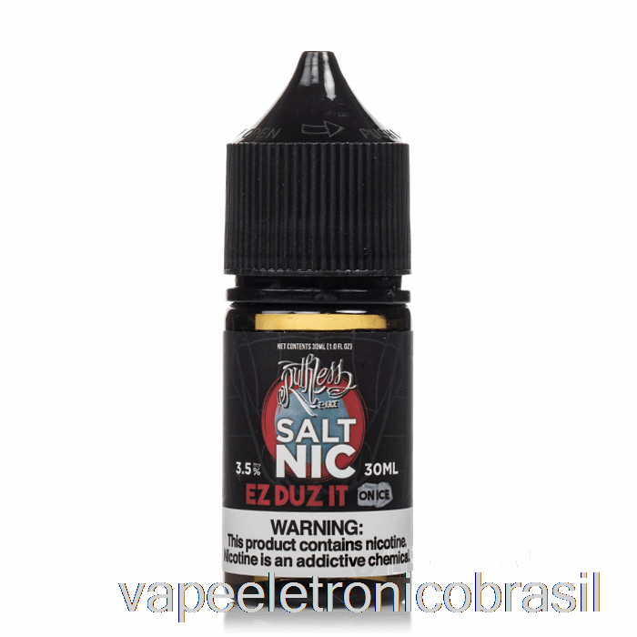 Vape Recarregável Ez Duz It On Ice - Implacável Sal - 30ml 10mg